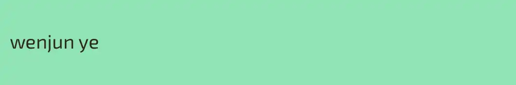 wenjun ye